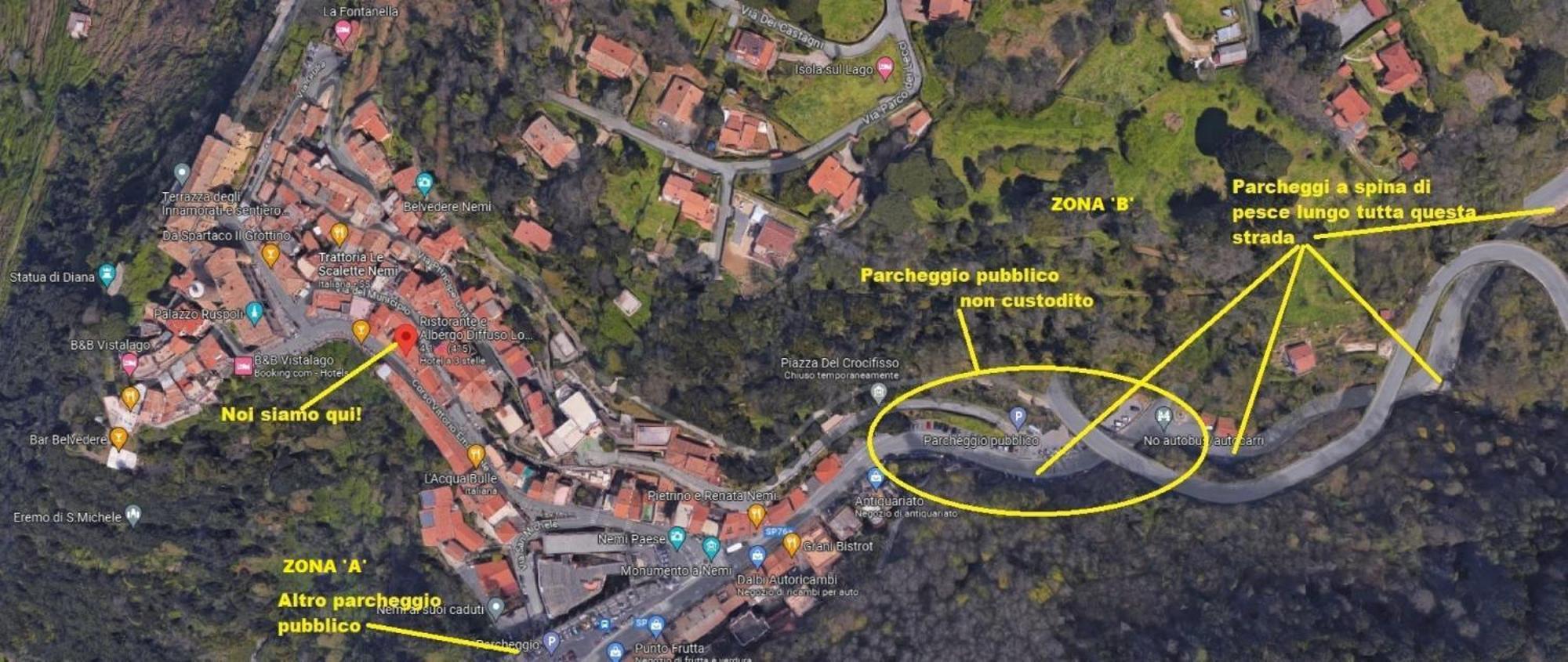 Albergo Diffuso Locanda Specchio Di Diana Nemi Exteriér fotografie